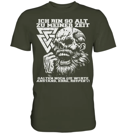 Anstand, Ehre und Respekt - Herren Premium Shirt - Donnerwolf