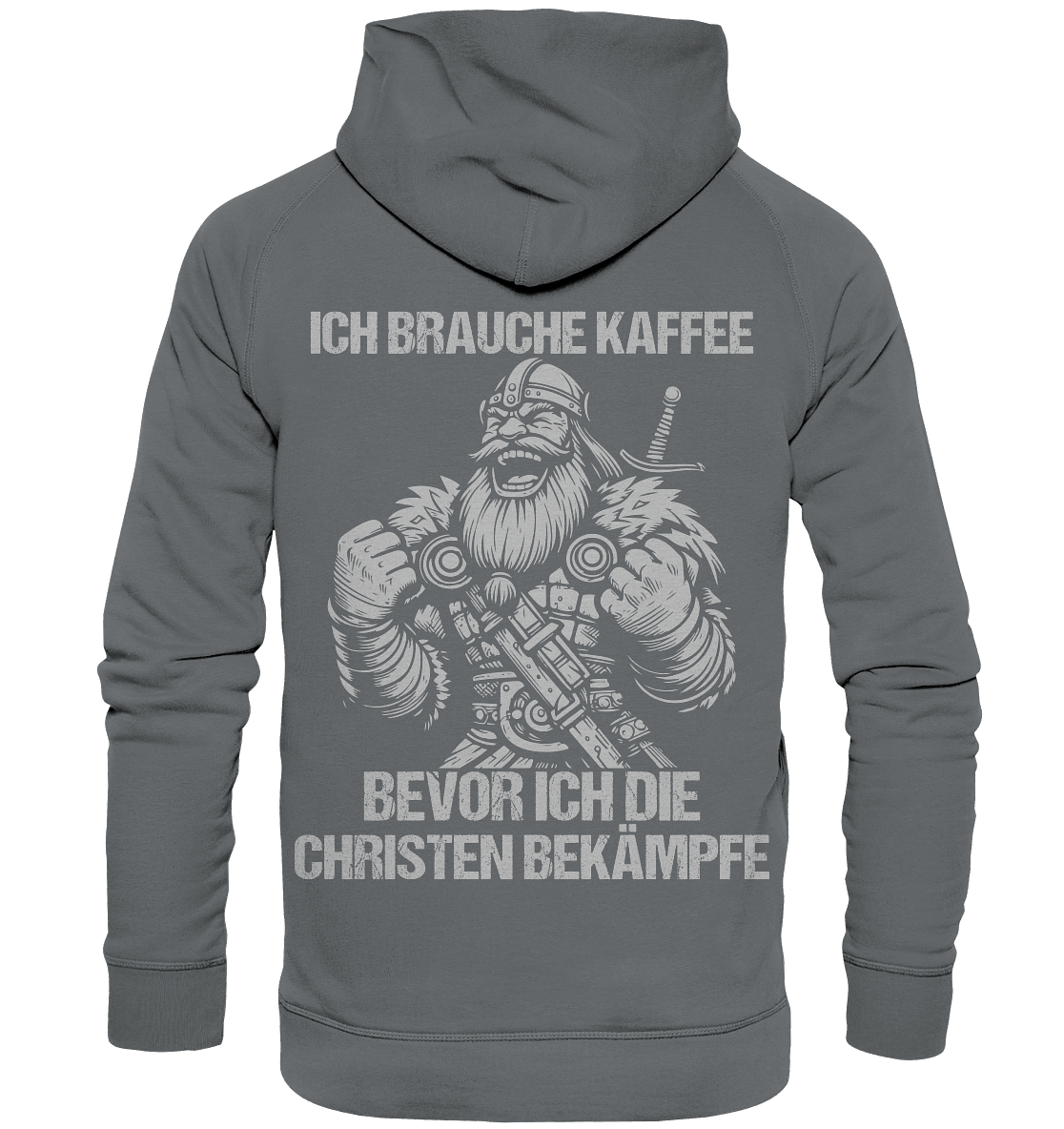 Ich brauche Kaffee - Basic Unisex Hoodie