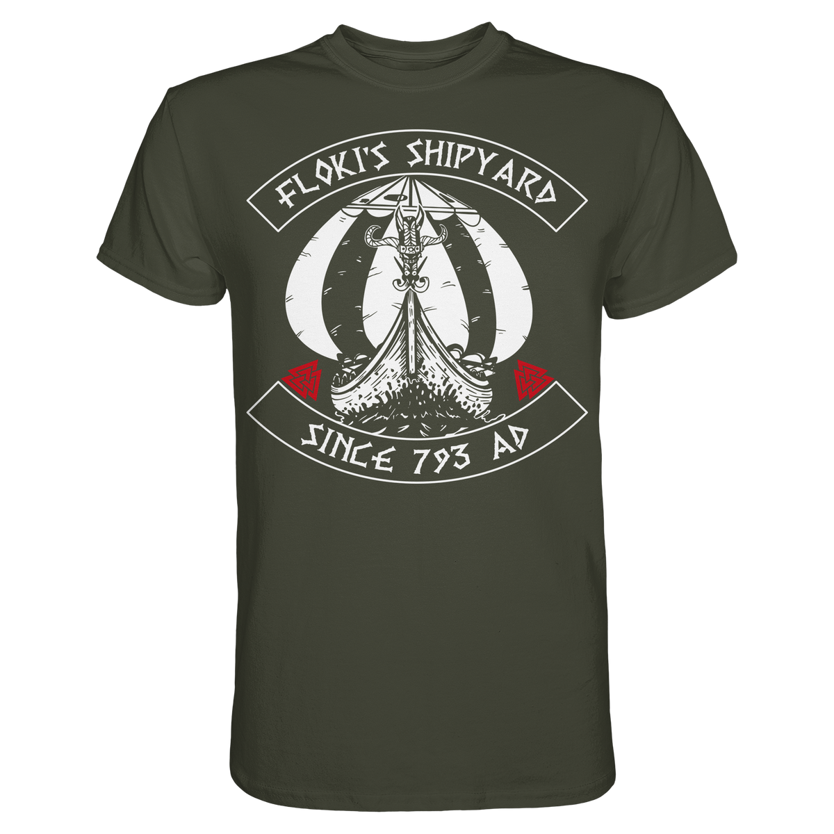 Viking Floki Der Schiffsbauer - Wikinger T-Shirt Männer Premium