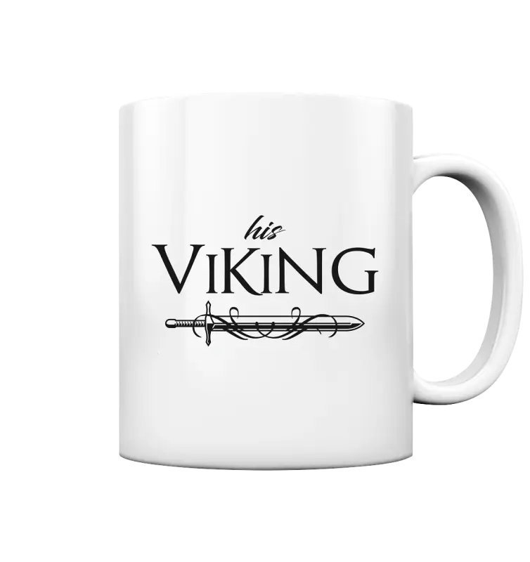 Wikinger Tasse – His Viking Design mit Schwert Motiv
