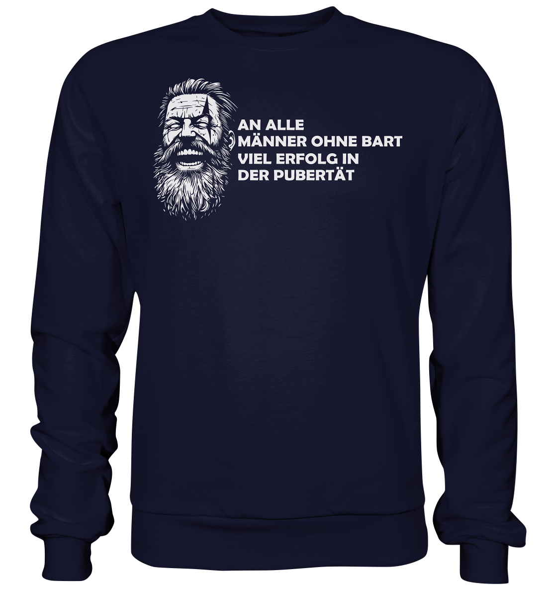 Männer ohne Bart - Unisex Sweatshirt - Oxford Navy / XS - Sweatshirts