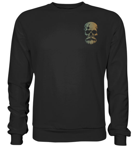 Skull Viking - Unisex Sweatshirt - Deep Black / XS - Sweatshirts
