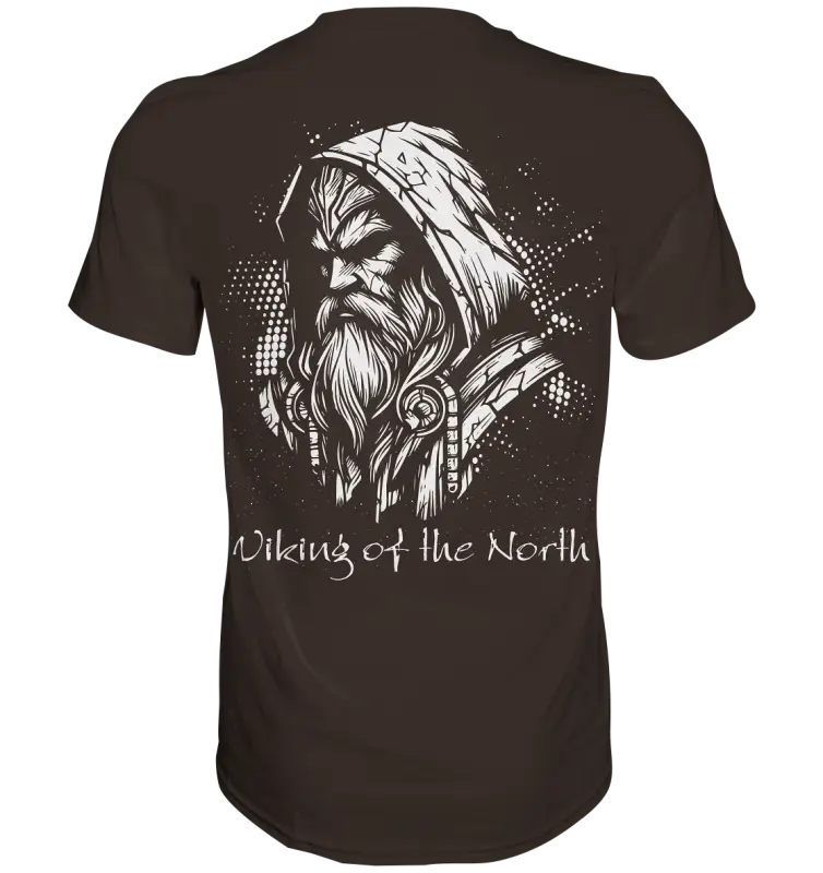 Viking of the North - Herren Shirt (Beidseitiger Druck) - Donnerwolf