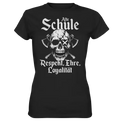 Wikinger T-Shirt Damen – Alte Schule Totenkopf Viking Skull Design