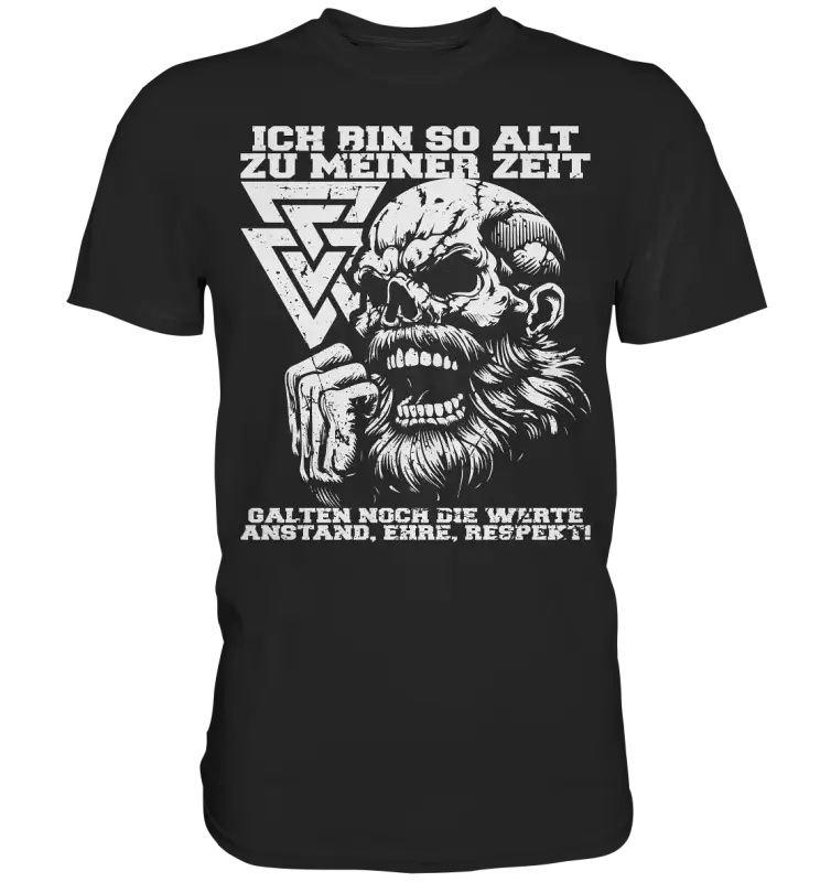 Anstand, Ehre und Respekt - Herren Premium Shirt - Donnerwolf