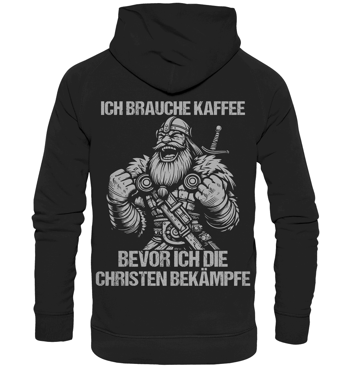 Ich brauche Kaffee  - Basic Unisex Hoodie