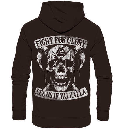 See You in Valhalla - Fight for Glory - Wikinger Hoodie Männer
