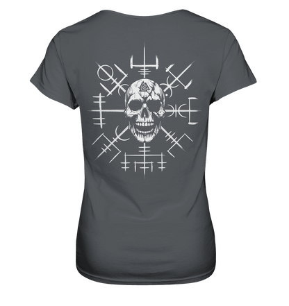Viking Compass Skull - Ladies Premium Shirt