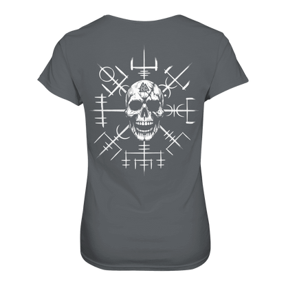 Viking Compass Skull - Ladies Premium Shirt