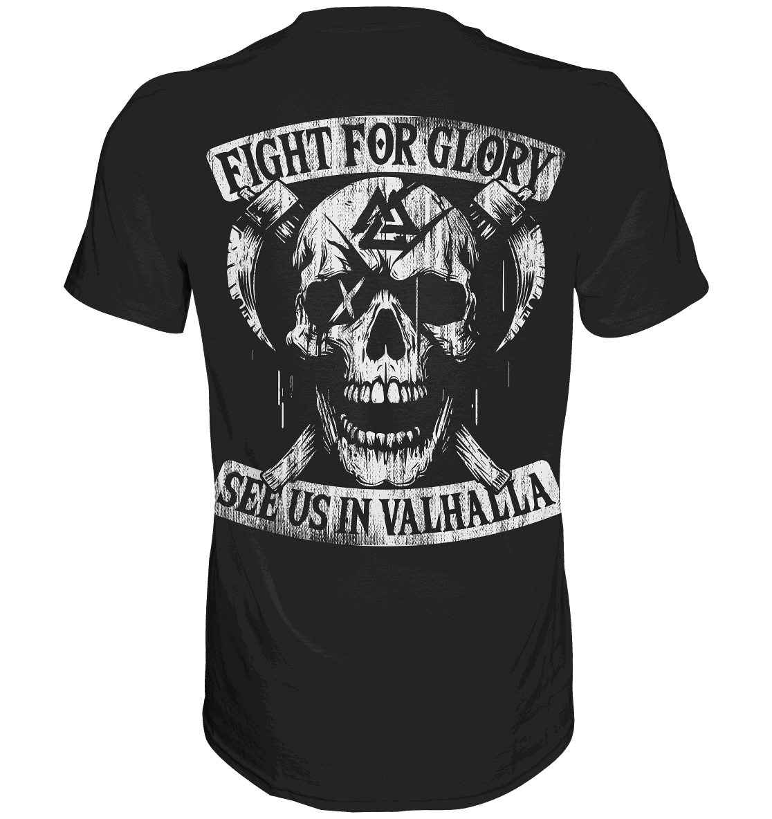 See You in Valhalla - Fight for Glory - Wikinger T-Shirt Männer Premium