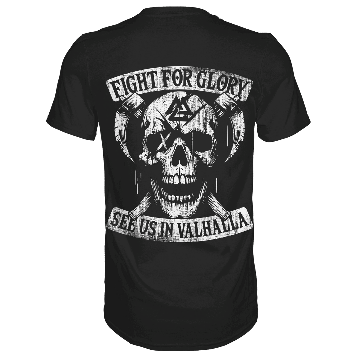 See You in Valhalla - Fight for Glory - Wikinger T-Shirt Männer Premium