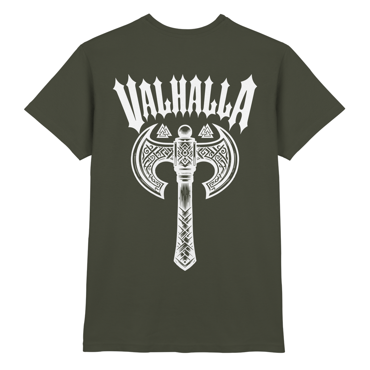 Valhalla – Wikinger T-Shirt Männer Premium Walhalla