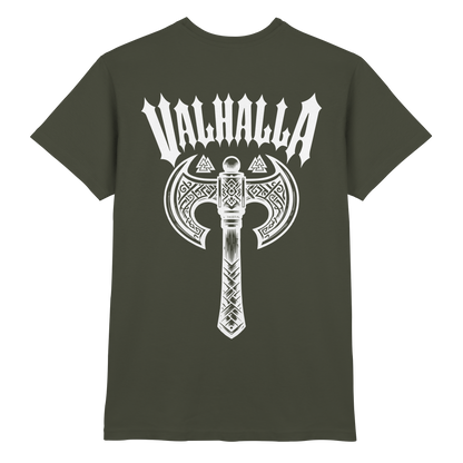 Valhalla – Wikinger T-Shirt Männer Premium Walhalla