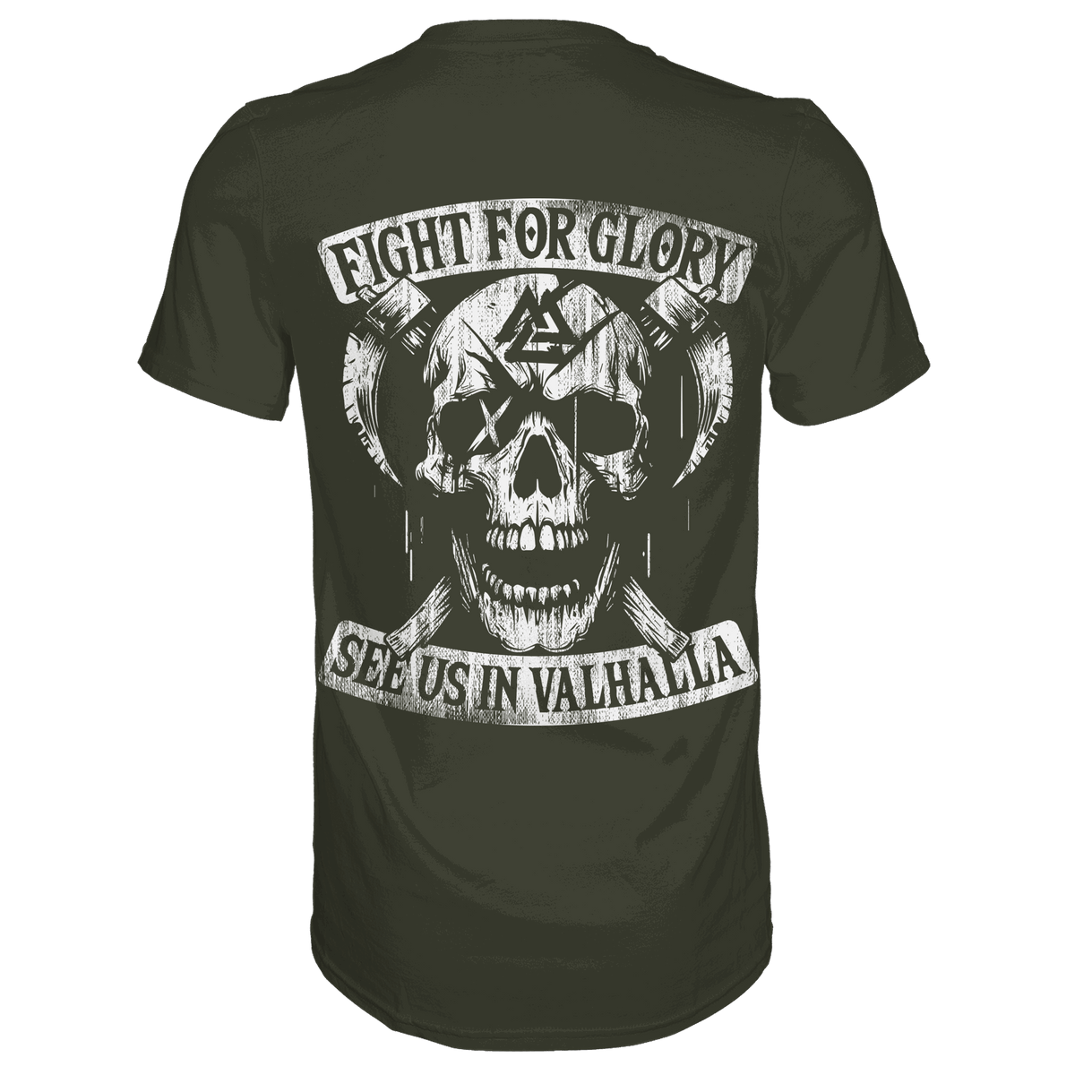 See You in Valhalla - Fight for Glory - Wikinger T-Shirt Männer Premium