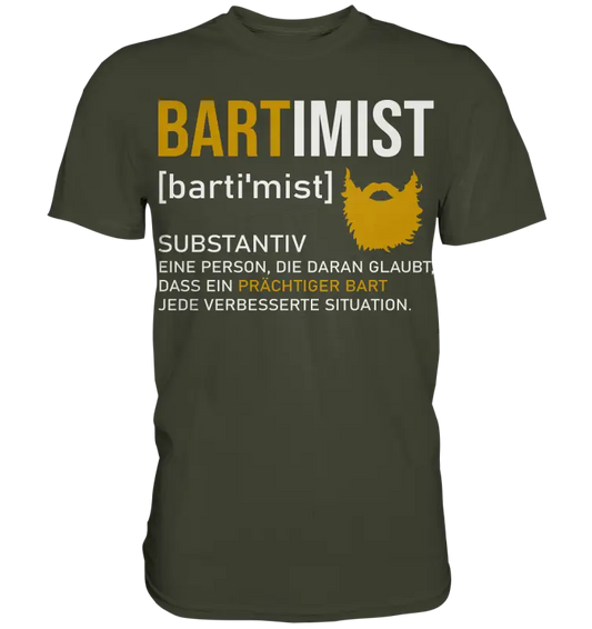 Norse T-Shirt Herren – Bartimist Design für Bartliebhaber