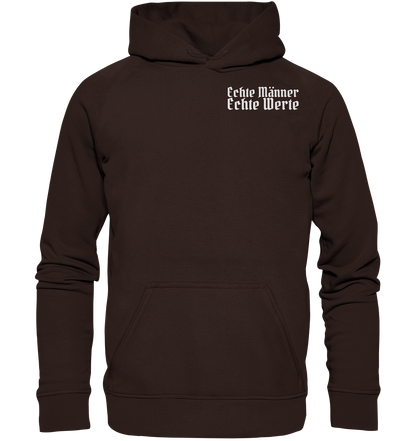 Echte Männer Echte Werte - Unisex Hoodie - Hot Chocolate / XS - Hoodies