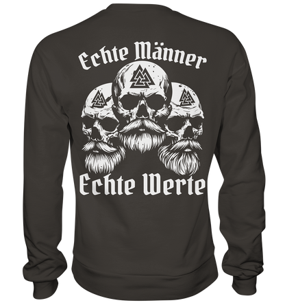 Echte Männer Echte Werte - Unisex Sweatshirt - Sweatshirts