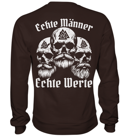 Echte Männer Echte Werte - Unisex Sweatshirt - Sweatshirts