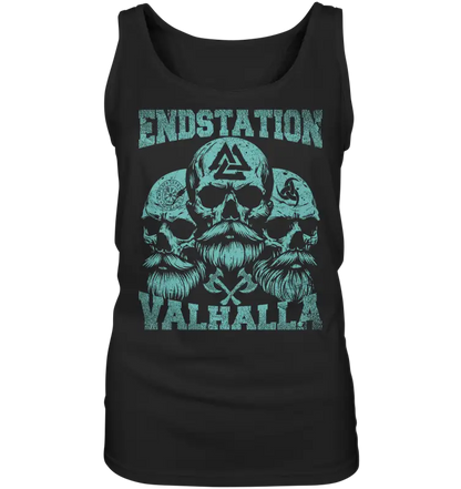 Endstation Valhalla - Damen Tank-Top - Black / S - Tank-Tops