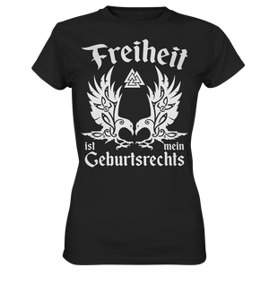 Freiheit - Damen Shirt - Black / XS - Lady-Shirts