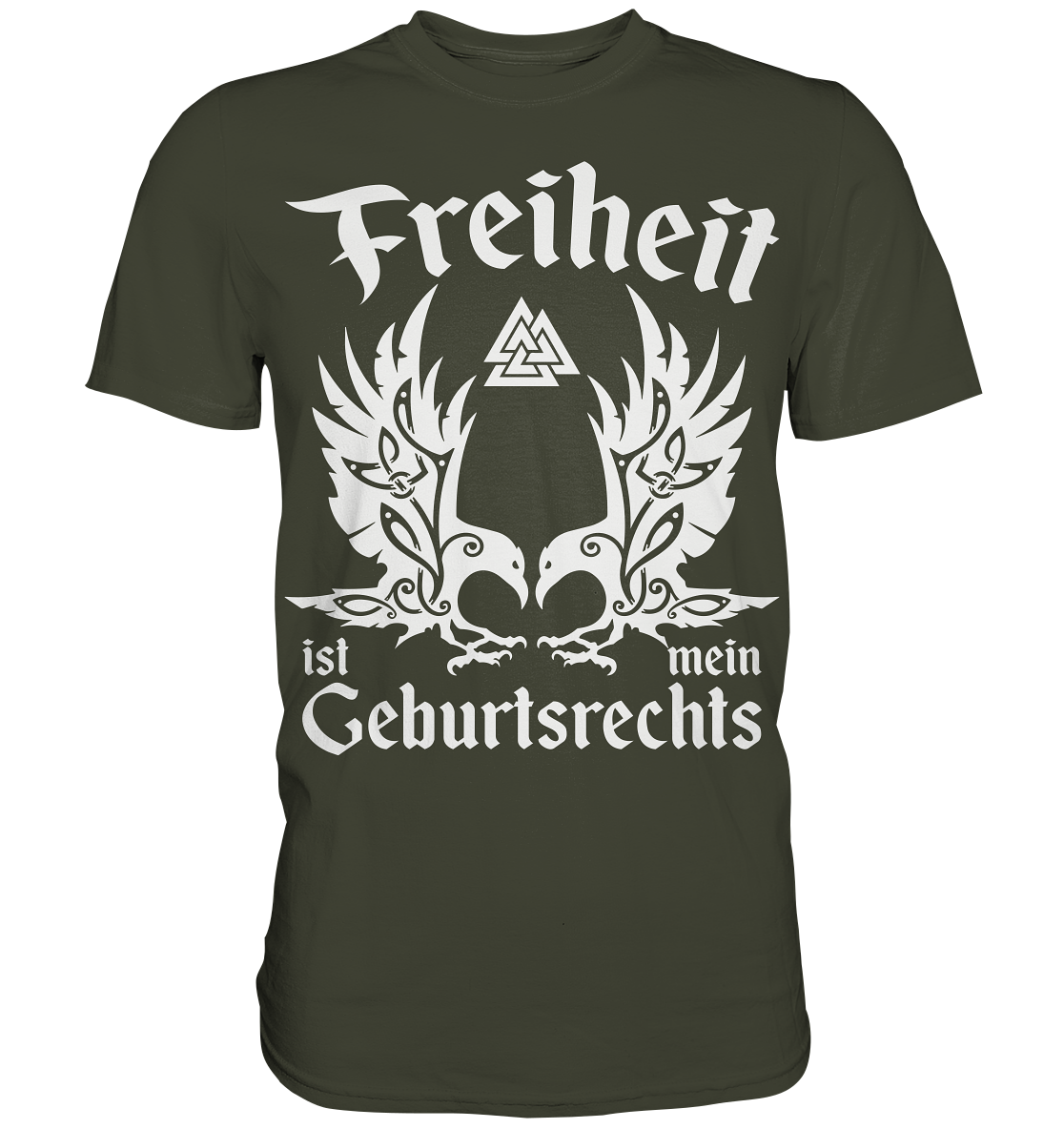 Freiheit - Herren Shirt - Urban Khaki / XS - Unisex-Shirts