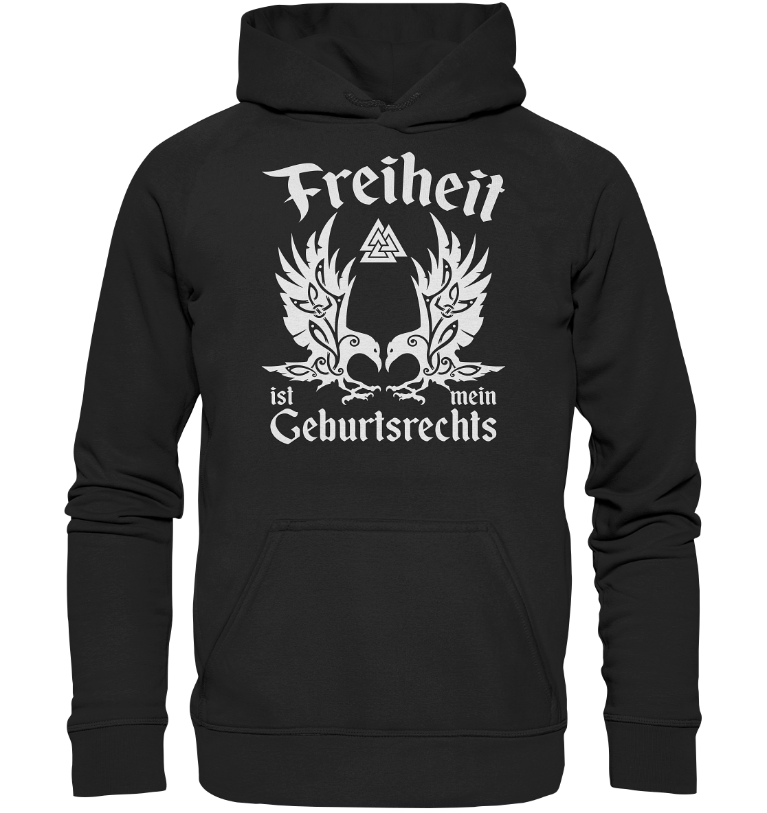 Freiheit - Unisex Hoodie - Deep Black / XS - Hoodies