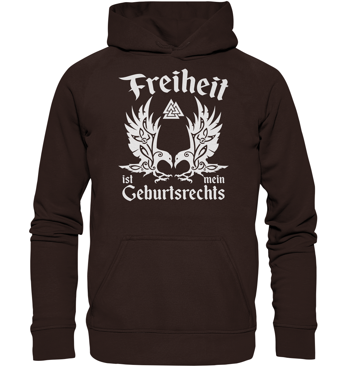 Freiheit - Unisex Hoodie - Hot Chocolate / XS - Hoodies