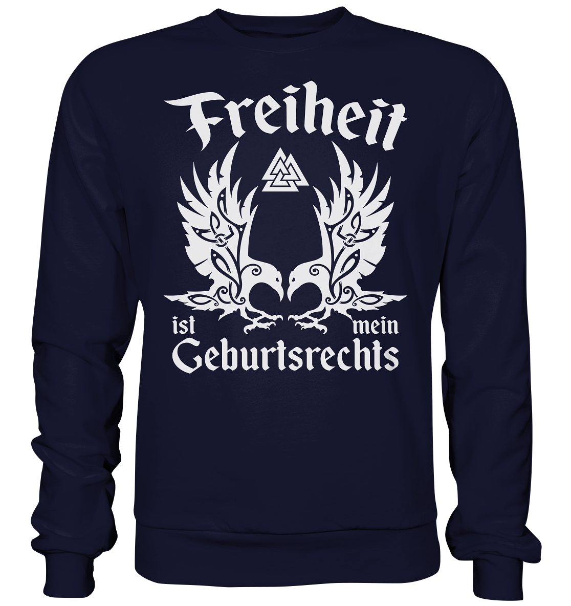 Freiheit - Basic Sweatshirt - Oxford Navy / XS - Sweatshirts