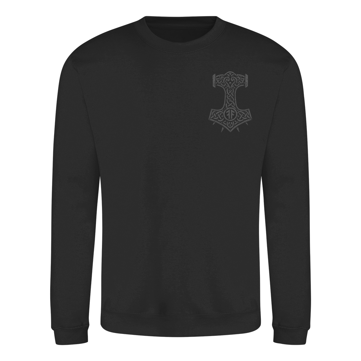 GÖTTER FÜHREN KRIEGER - Wikinger Sweatshirt Männer Odin