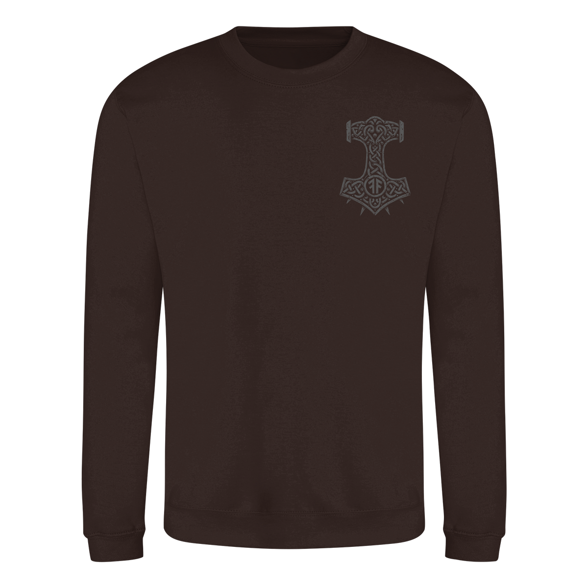 GÖTTER FÜHREN KRIEGER - Wikinger Sweatshirt Männer Odin