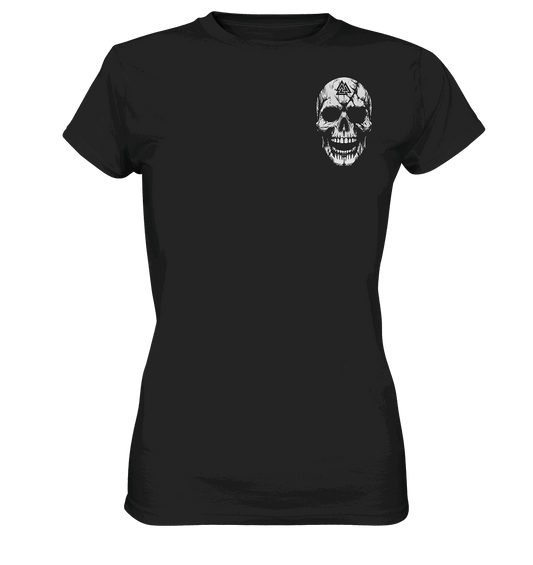 Viking Compass Skull - Ladies Premium Shirt