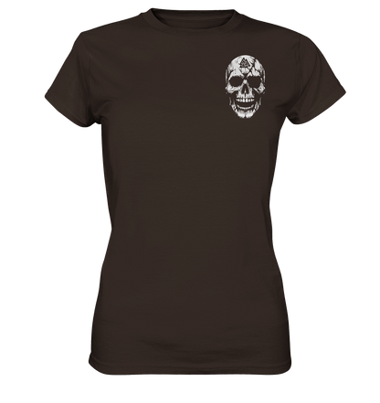 Viking Compass Skull - Ladies Premium Shirt
