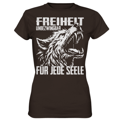 Freiheit für jede Seele  - Ladies Premium Shirt