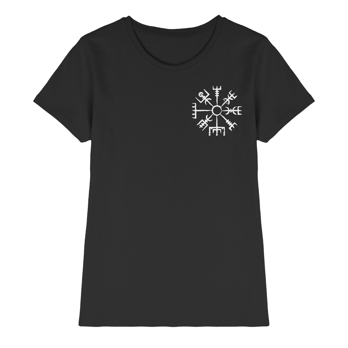 Vegvisir Runenkompass Premium Shirt Damen
