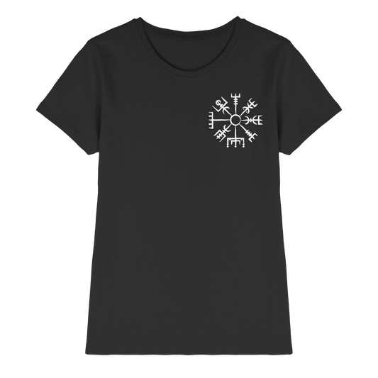 Vegvisir Runenkompass Premium Shirt Damen