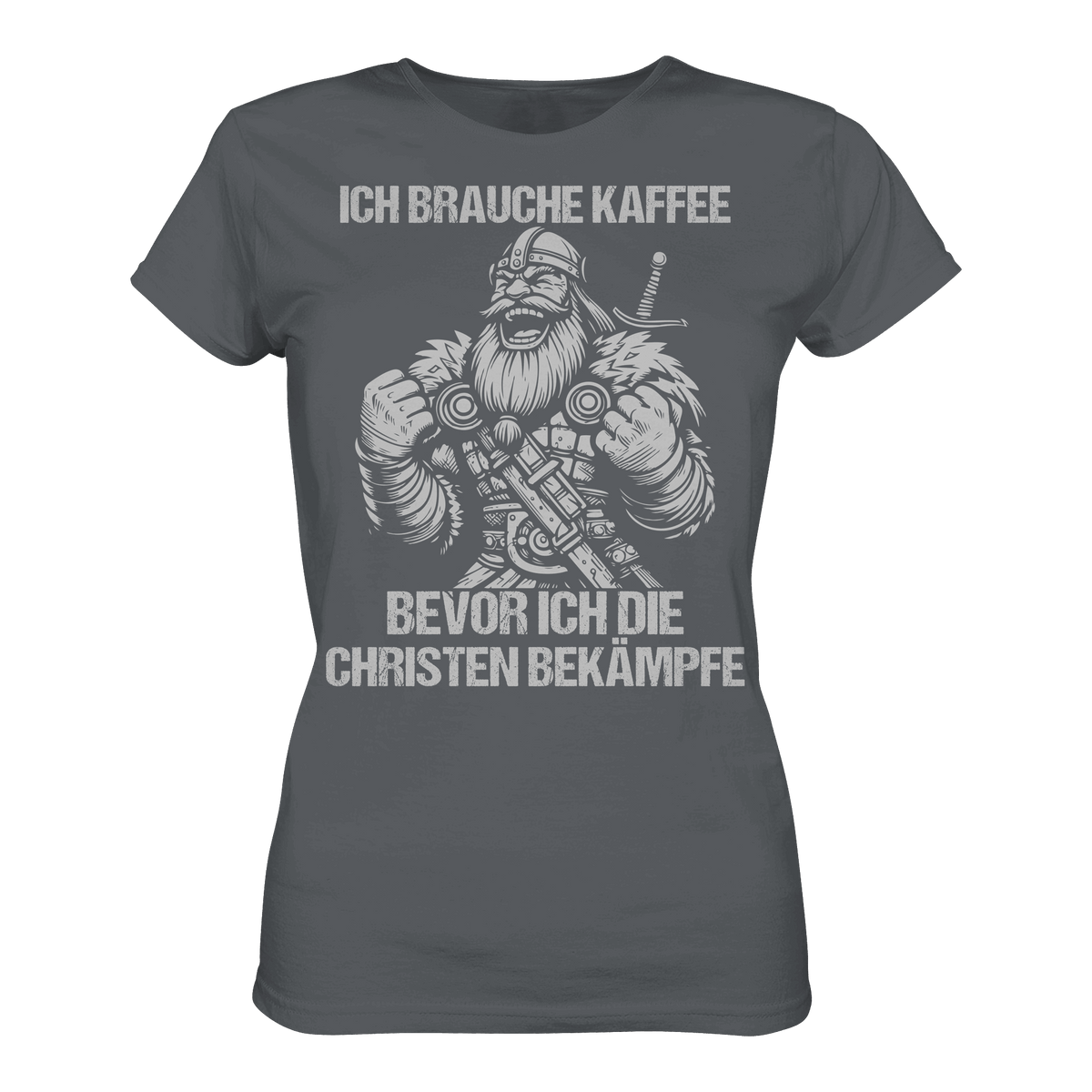 Ich brauche Kaffee  - Ladies Premium Shirt