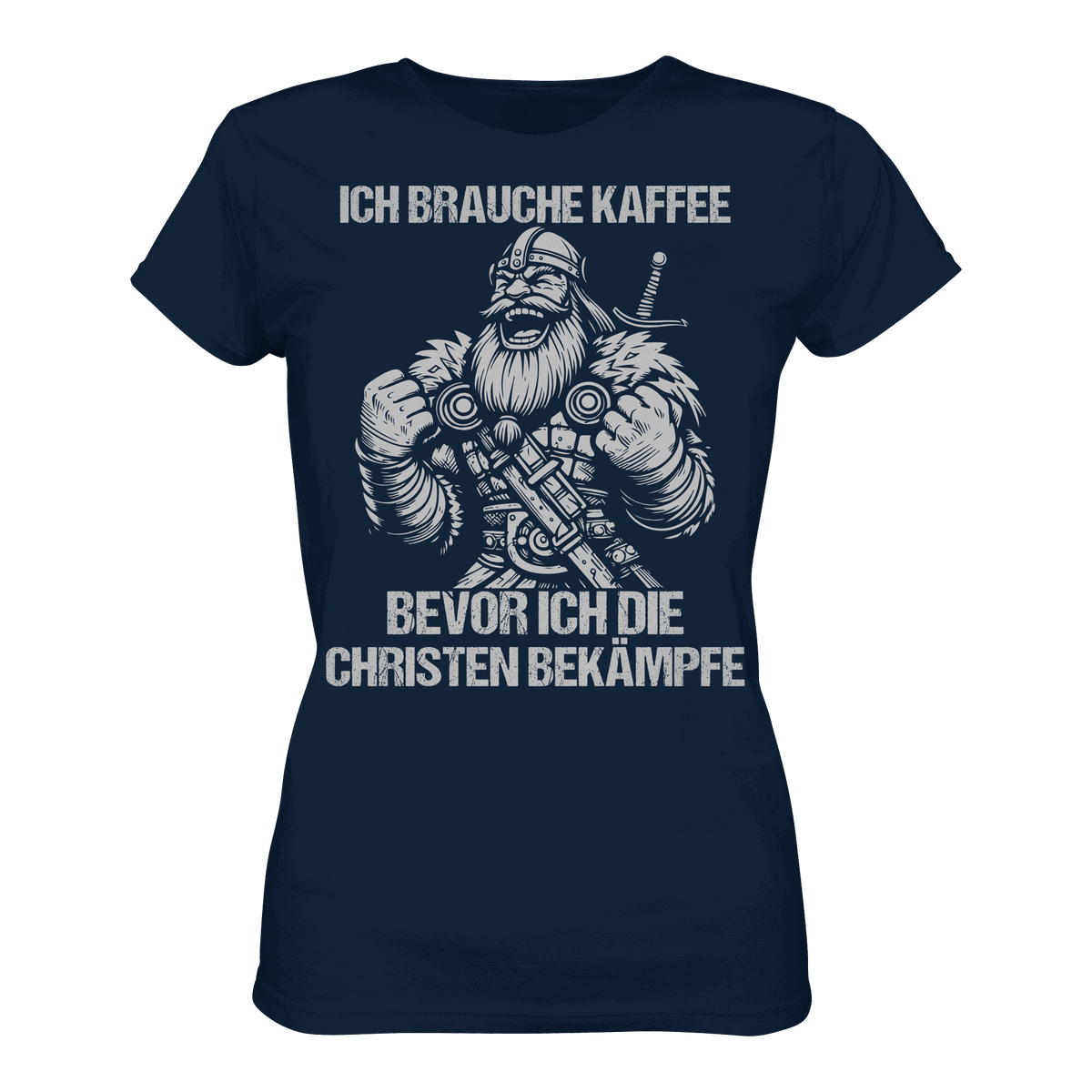 Ich brauche Kaffee  - Ladies Premium Shirt