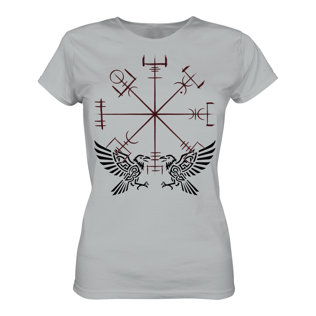 Mysteriöses Symbol – Wikinger T-Shirt Damen Premium Runen