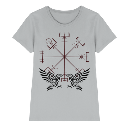 Mysteriöses Symbol – Wikinger T-Shirt Damen Premium Runen