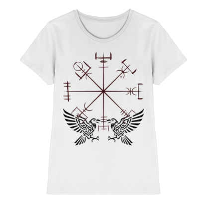 Mysteriöses Symbol – Wikinger T-Shirt Damen Premium Runen