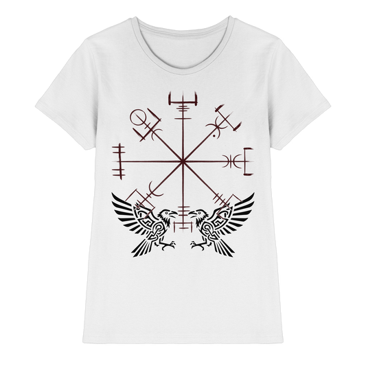 Mysteriöses Symbol – Wikinger T-Shirt Damen Premium Runen