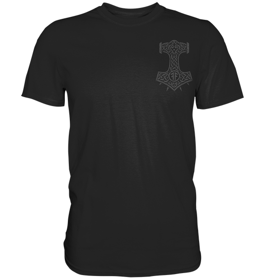 GÖTTER FÜHREN KRIEGER - Wikinger T-Shirt Männer Odin Premium