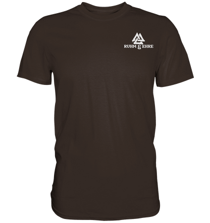 Ruhm & Ehre - Wikinger Werte Premium Shirt