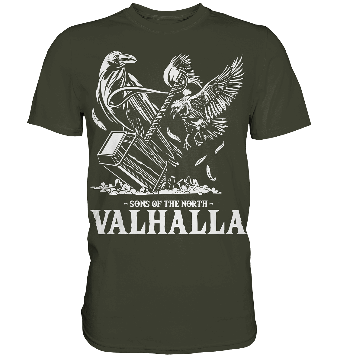 Sons of the North - Wikinger T-Shirt Männer Premium