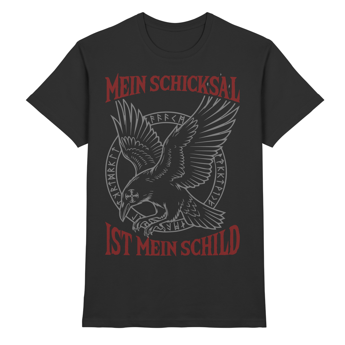 MEIN SCHICKSAL - Wikinger T-Shirt Männer Premium Bestimmung