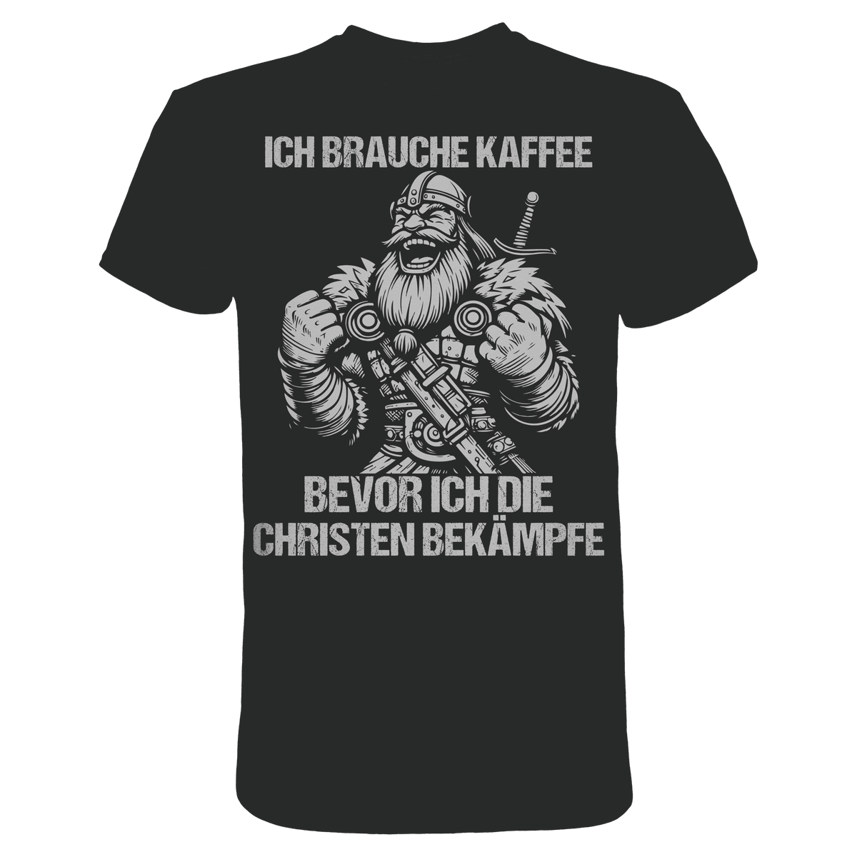 Ich brauche Kaffee  - Premium Shirt