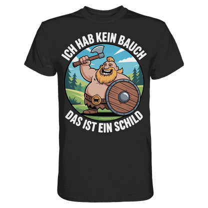 Das ist mein Schild - Wikinger T-Shirt Männer Beschützer Premium