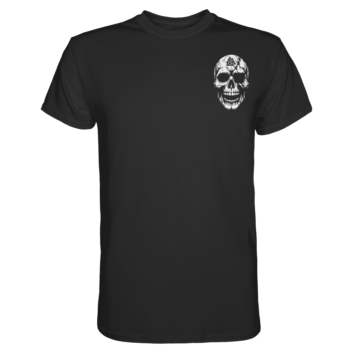 Viking Compass Skull - Mystisches Totenkopf Premium Shirt