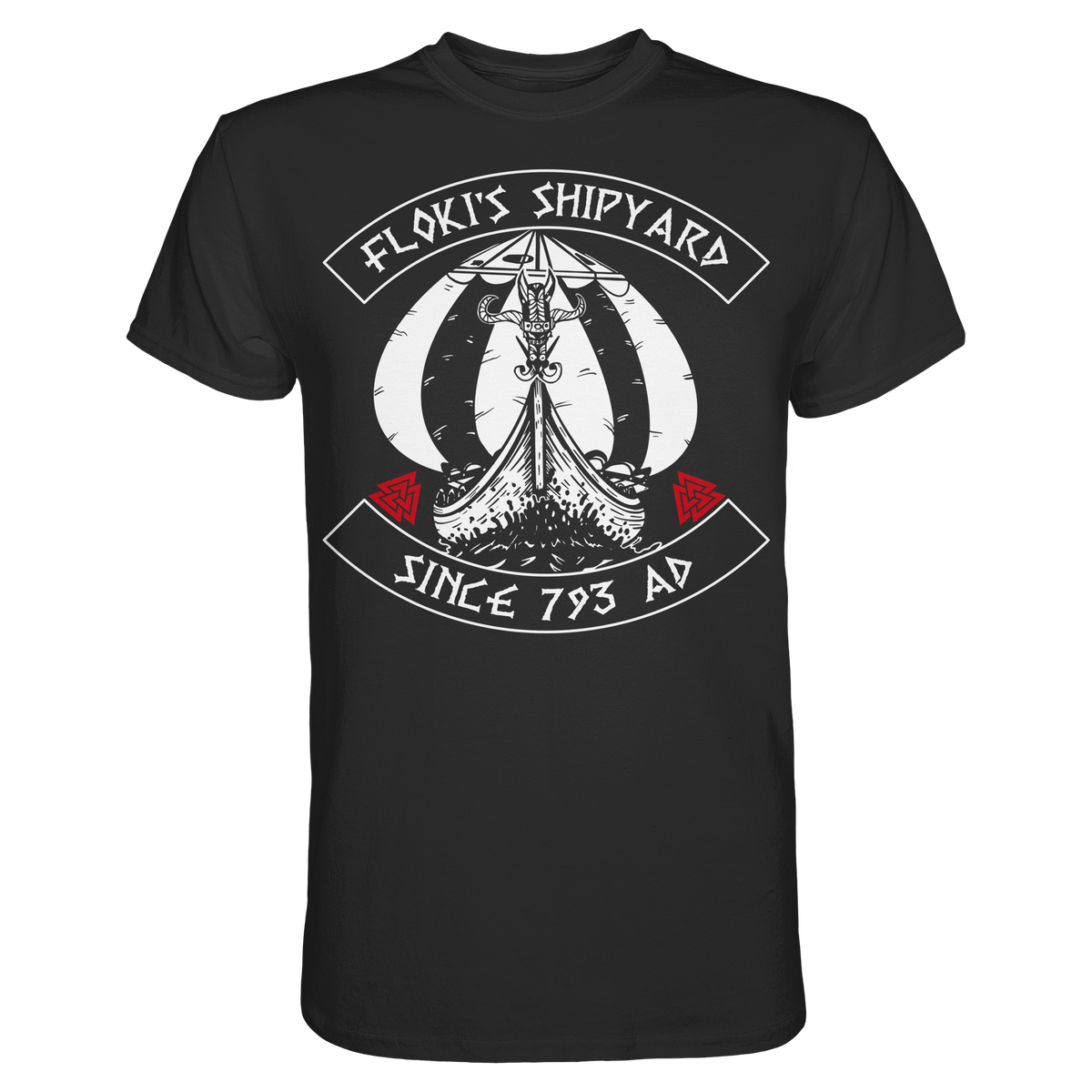 Viking Floki Der Schiffsbauer - Wikinger T-Shirt Männer Premium