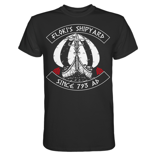 Viking Floki Der Schiffsbauer - Wikinger T-Shirt Männer Premium